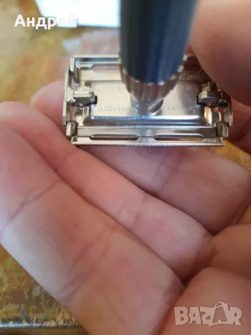 Стара самобръсначка Gillette #8, снимка 8 - Други ценни предмети - 48030184