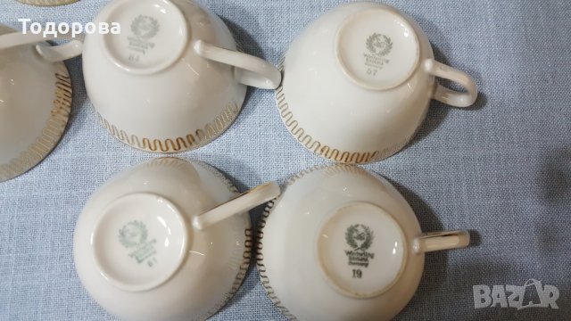 Чаши за кафе- 8 броя-Бавария, снимка 5 - Антикварни и старинни предмети - 31447097