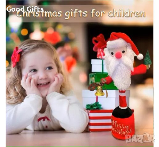 Пеещ и танцуващ Дядо Коледа, снимка 5 - Музикални играчки - 42835546