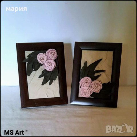 3D Мини картини от естествена кожа! Ръчна изработка!, снимка 1