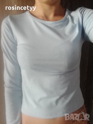 къса блузка, снимка 7 - Блузи с дълъг ръкав и пуловери - 24157169