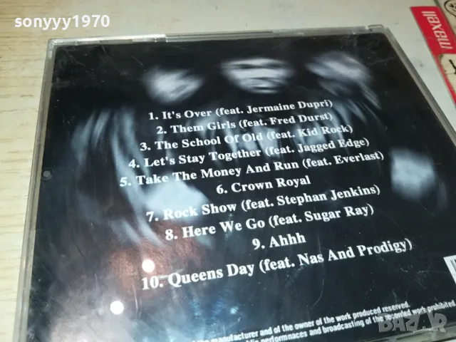 RUN D.M.C. CROWN ROYAL CD 1704250641, снимка 12 - CD дискове - 49926017