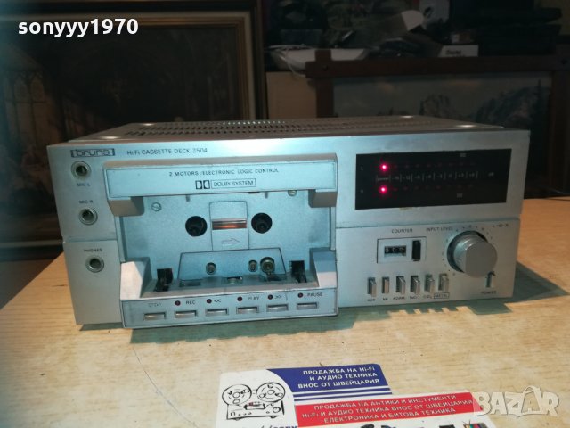 bruns 2504-hifi deck-внос швеция 1910202211, снимка 6 - Декове - 30482401