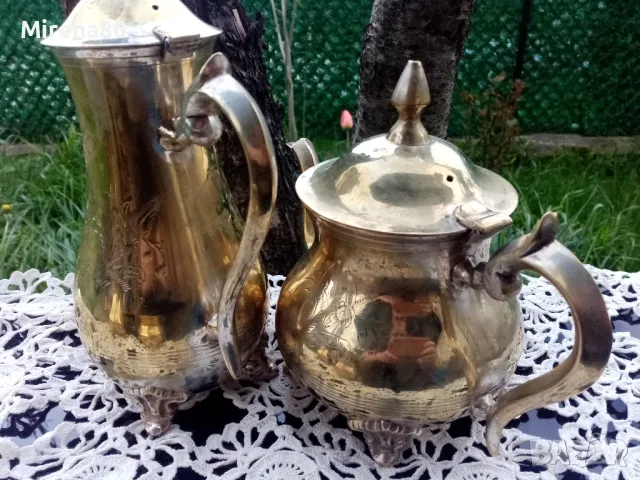 Винтидж комплект бронз, снимка 4 - Антикварни и старинни предмети - 49772216