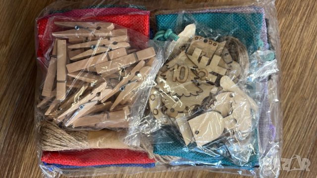 Адвент календар от текстилни торбички и аксесоари LA-CAISEBUDAI, снимка 7 - Други - 42820317