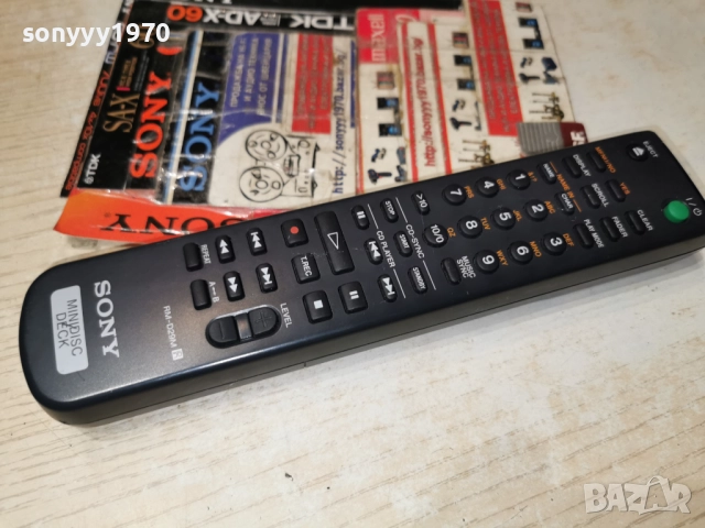 SONY RM-D29M MINIDISC DECK REMOTE-SWISS 1512251839, снимка 12 - Ресийвъри, усилватели, смесителни пултове - 52804832