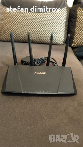 ASUS RT-AC87U Безжичен рутер Двубандов Gigabit , снимка 3 - Рутери - 52908208