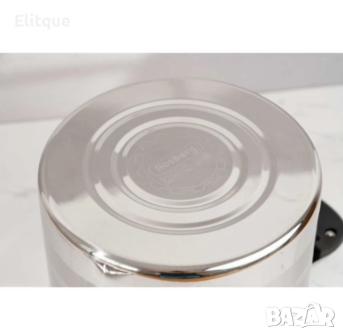 Млековарка Rosberg ,  4л./5л., Индукция, неръж. стомана, снимка 3 - Други - 52752049