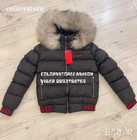 Черно зимно яке Hugo Boss кодIM- SG45, снимка 2 - Якета - 35130230