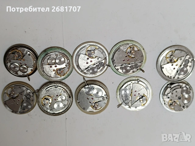 механизъм от руски механични часовници , снимка 4 - Мъжки - 54161169