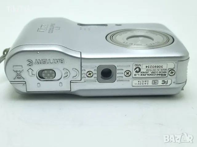 Nikon Coolpix L3 Digital Camera Silver 5.1 MP 2" LCD 3x Optical Zoom, снимка 11 - Фотоапарати - 56455240