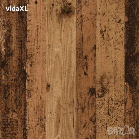 vidaXL Шкаф за обувки, старо дърво, 28x27x102 см, инженерна дървесина, снимка 8 - Шкафове - 56148210