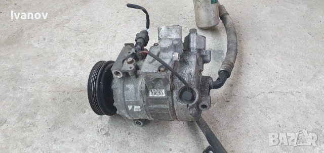 компресор за климатик за audi a4 b6 1.9 tdi 131 к.с 447220-8403 denso 7SEU16C, снимка 3 - Части - 54339764