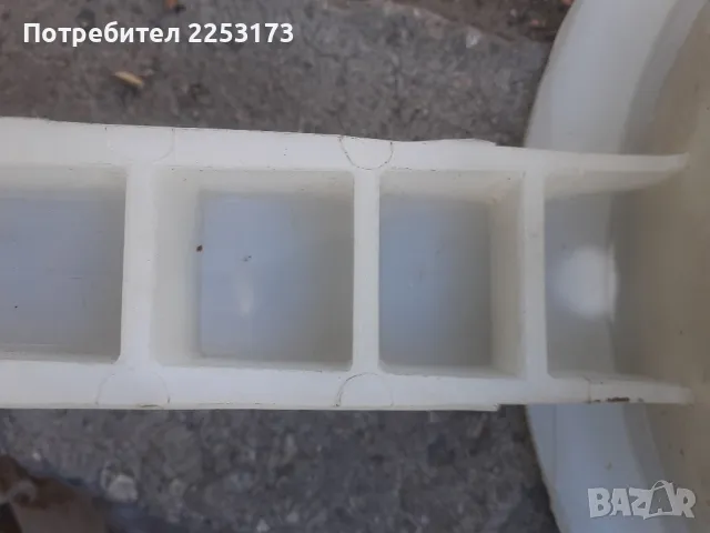 Ретро подлога бяла, снимка 2 - Тоалетни столове - 47654849