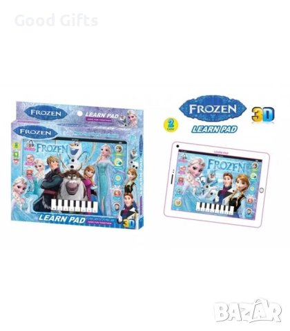 Детски музикален таблет Замръзналото кралство, снимка 3 - Музикални играчки - 42809218