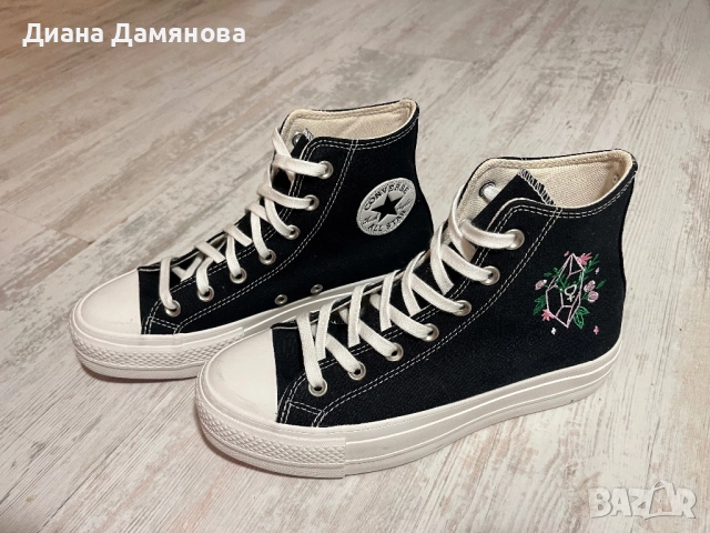 Дамски кецове Converse, снимка 2 - Кецове - 52527402