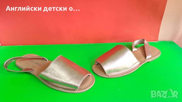 Английски детски сандали естествена кожа , снимка 1