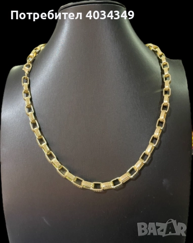 Позлатени мъжки ланци 14к, снимка 4 - Колиета, медальони, синджири - 52674693