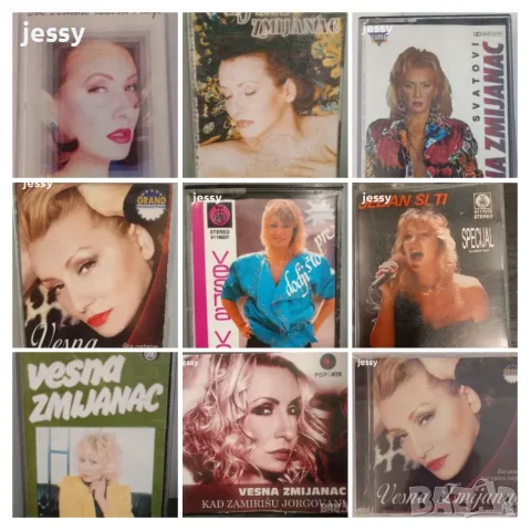 VESNA ZMIJANAC - Колекция дискове и касети