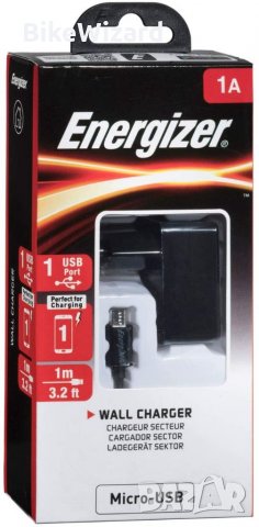 Energizer Classic Travel Charger 1 USB за MICRO USB устройства НОВО