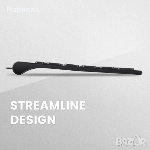 Кабелна мини клавиатура с подсветка Perixx, снимка 3 - Клавиатури и мишки - 54039688