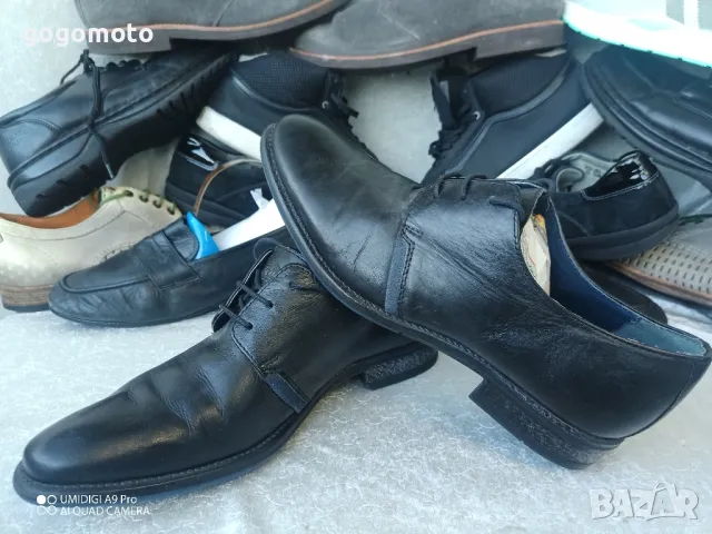 ЛУКС, КАТО НОВИ мъжки ЕЛЕГАНТНИ обувки LUX AM, N- 41 - 42, 100% ЕСТЕСТВЕНА кожа