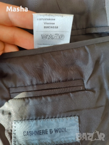 JOOP! Мъжко сако вълна кашмир L 98, снимка 6 - Сака - 52740544