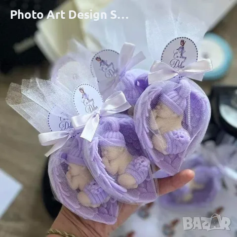 ~•°Гипсова фигурка за всеки повод "Спящо бебче"°•~, снимка 10 - Фигурки - 48728445