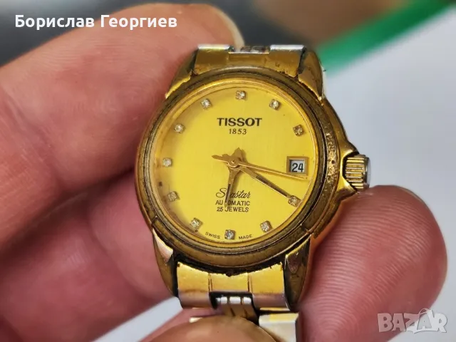 Дамски часовник Tissot Seastar Automatic 25 jewels, снимка 2 - Дамски - 48813852