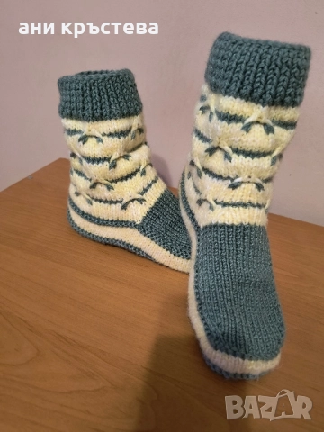 мъжки и дамски безшевни ръчно изработени терлици , снимка 7 - Други - 52026398