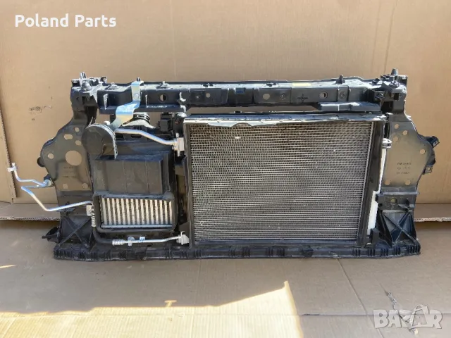 Рено Клио 5 2022г. Маска Радиатор Интеркулер Перка Дифузьор 