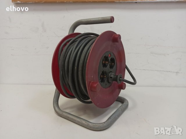 Макара удължител-разклонител 25м , снимка 2 - Други инструменти - 31198335