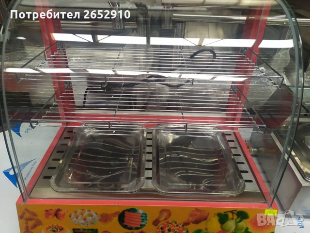 Топли витрини Бен Мари на три нива! Два модела! Чисто нови! ТОП цена 299лв/152,88€, снимка 11 - Обзавеждане за заведение - 33739014