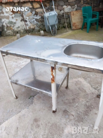 Две маси от неръждавейка, снимка 7 - Други стоки за дома - 54057459