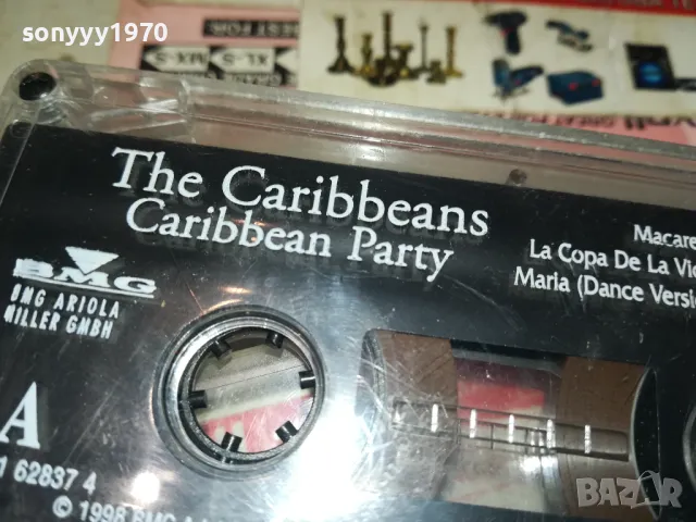 THE CARIBBEANS BMG ORIGINAL TAPE 2901251017, снимка 3 - Аудио касети - 48874773