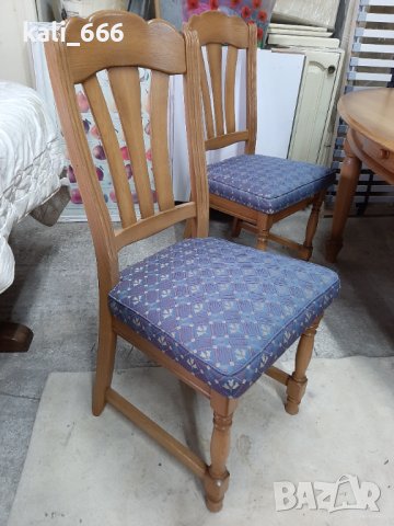 Маса+4 стола масив внос от Холандия , снимка 8 - Маси - 40024077