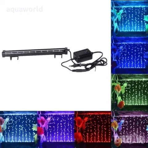 "ПРОМОЦИЯ" Въздушна Завеса с подводно Led Осветление SB 250AS, снимка 2 - Оборудване за аквариуми - 49529677