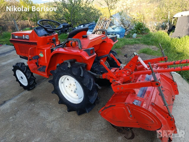 Японски трактор Kubota B40 , снимка 4 - Селскостопанска техника - 54239850