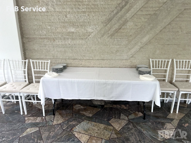 Кетъринг маси под наем 5 евро/бр. ПРОМО, снимка 4 - Кетъринг - 53127597