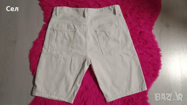 Бели мъжки къси панталони Pull &Bear  34н