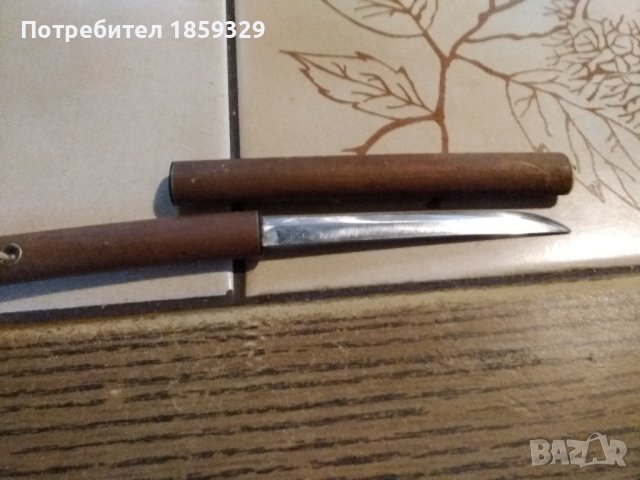 Мини самурайски меч, снимка 3 - Антикварни и старинни предмети - 40638920