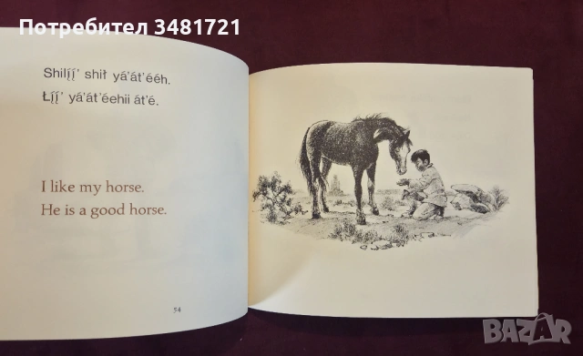 Кратък английско-индиански разговорник / Kee's Home. A Beginning Navajo / English Reader, снимка 7 - Енциклопедии, справочници - 53883392