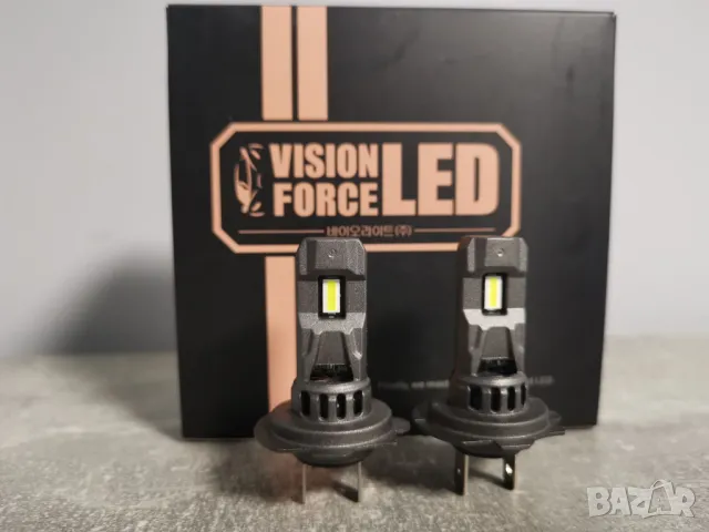 Лед крушки Н1 Н3 Н7 НВ3 НВ4 Н11 Н13 - 12V , 27W, 5600LM, снимка 6 - Аксесоари и консумативи - 49093784