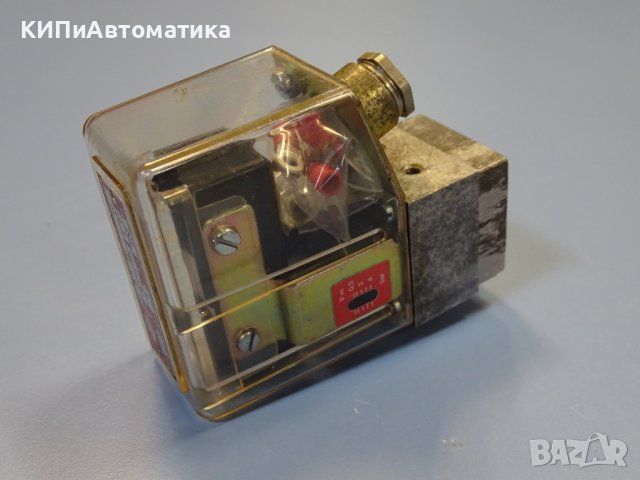 пресостат Herion 0822000 pressure switch 0.2-4Bar 380VAC, снимка 2 - Резервни части за машини - 42131647