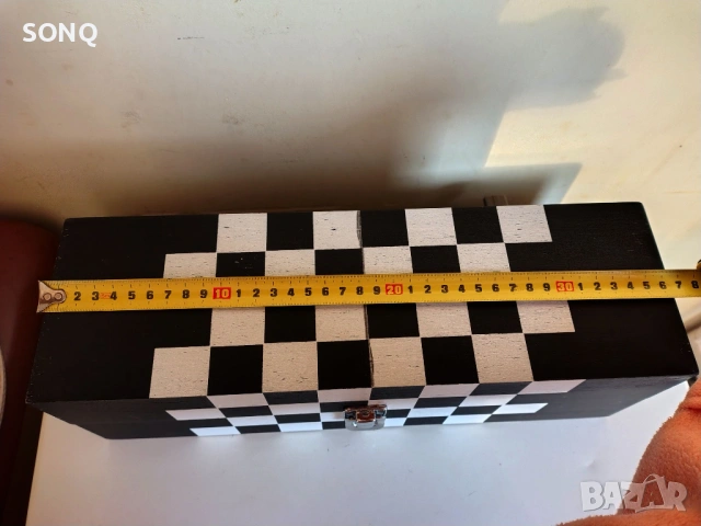 Стар Колекционерски Дървен Шах Кутия За Вино, снимка 14 - Други ценни предмети - 53137149