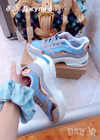 Дамски маратонки Guess by Marciano 🩵, снимка 8 - Маратонки - 51976122