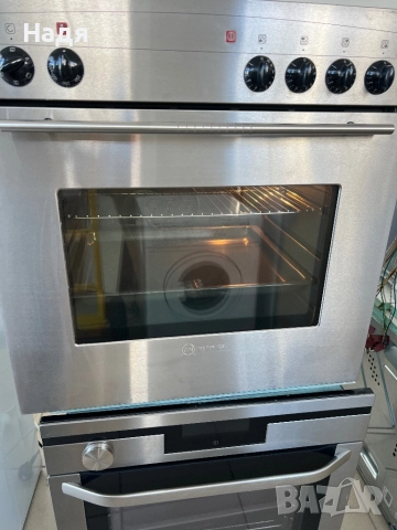 Neff Mega 1329-фурна с котлони за вграждане,инокс