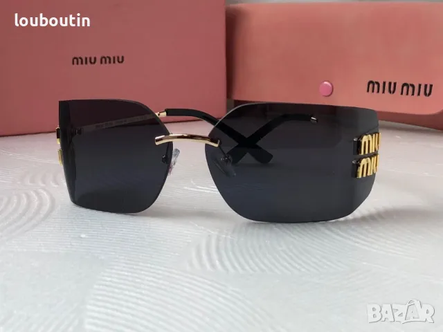 Miu 2025 дамски слънчеви очила 2 цвята, снимка 5 - Слънчеви и диоптрични очила - 49702246