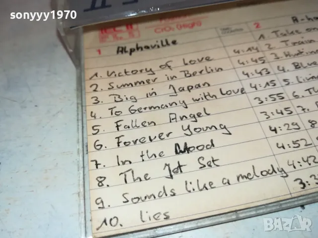 BASF CR-E II 90 TAPE ВНОС SWISS-ALPHAVILLE/A-HA 2111241549, снимка 11 - Аудио касети - 48053822