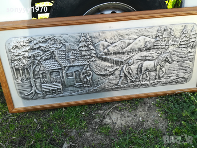 КАРТИНА-МЕТАЛ ДЪРВО 115Х50СМ 2403241045LNWC, снимка 7 - Антикварни и старинни предмети - 44920831